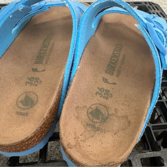 Birkenstock Arizona Tex Veg Canvas Sky Blue - Picture 4 of 9